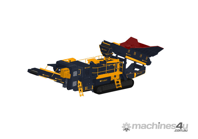 caption FABO FTV-70 Vertical Shaft Crusher
