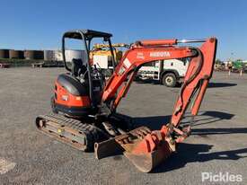 Kubota U25 Excavator (Rubber Tracked) - picture0' - Click to enlarge