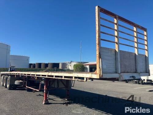 2014 Chassis Line 44ft Tri Axle Flat Top Lead Trailer