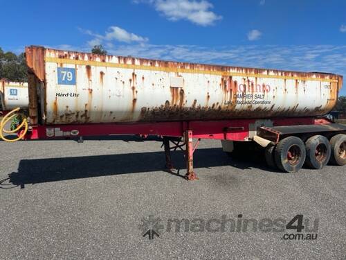 Trailer Side Tipper RWT 2011 Tri Lead Rough Condition SN1538