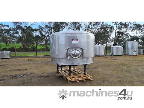 6000lt STAINLESS STEEL TANK, MILK VAT