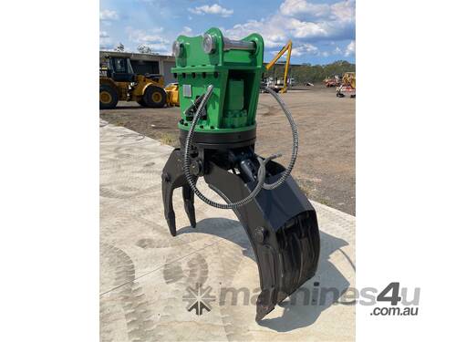 Excavator Grapple Attachment