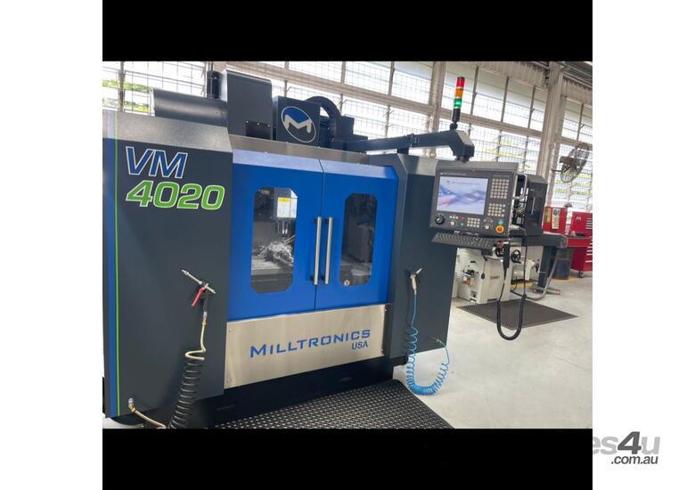 caption **IN STOCK Melbourne** CNC 3-Axis Vertical Machining Center (Milltronics) 1000  x 500 x 500 mm