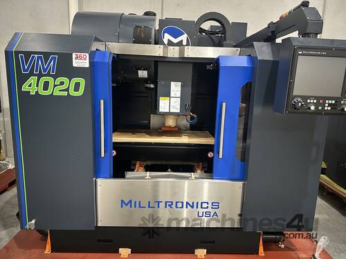 caption **IN STOCK Melbourne** CNC 3-Axis Vertical Machining Center (Milltronics) 1000  x 500 x 500 mm