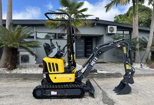 New 2025 High Spec Eurotrac 1.2T Mini Excavator