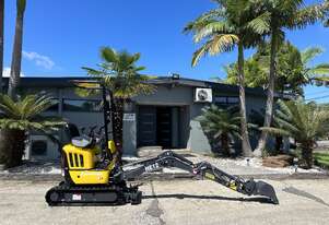 New High Spec Eurotrac 1.2T Mini Excavator