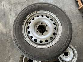 4 Ute Tyres & 2 Spare Rims - picture0' - Click to enlarge