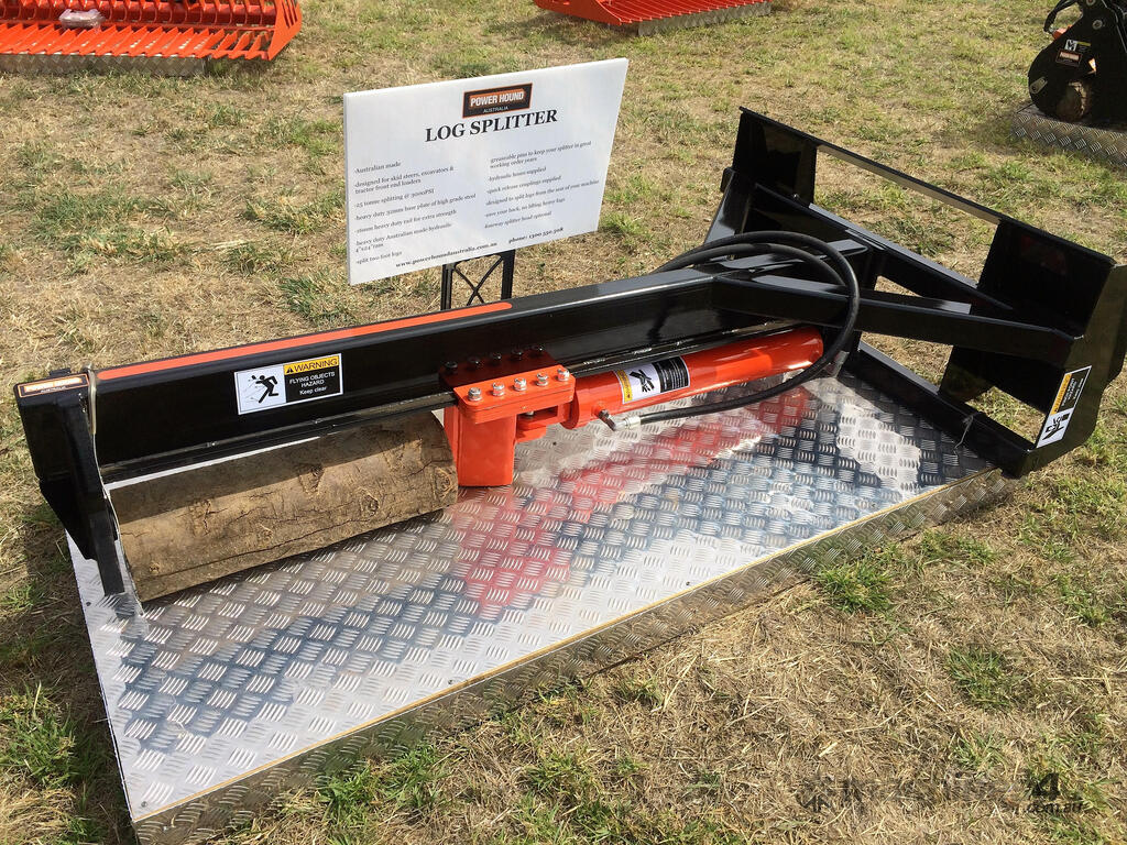 New Power Hound Skid Steer Log Splitter - Manufactured Designed in ...