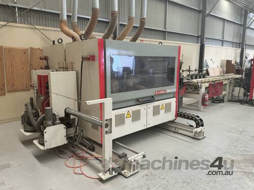 caption V-HOLD MX470 | High-Speed Double End Tenoner | 700mm Capacity | Precision & Efficiency