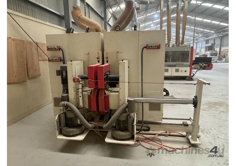 caption V-HOLD MX470 | High-Speed Double End Tenoner | 700mm Capacity | Precision & Efficiency