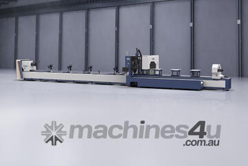 HSG T3 Tube Laser Cutting Machine | Three-chucks | Heavy-duty | High Precision Cutting