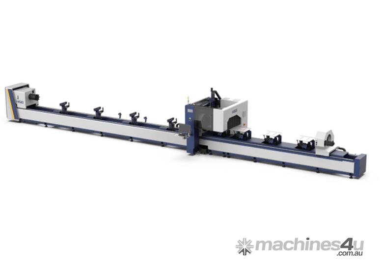  HSG T3 Tube Laser Cutting Machine | Three-chucks | Heavy-duty | High Precision Cutting