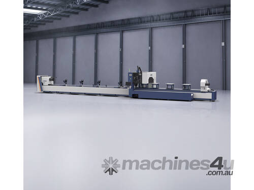  HSG T3 Tube Laser Cutting Machine | Three-chucks | Heavy-duty | High Precision Cutting