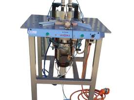 *Pre-Loved* 415V Aluminium Up-Cut Mitre Drill by Uniholz Star - picture0' - Click to enlarge