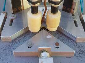 *Pre-Loved* 415V Aluminium Up-Cut Mitre Drill by Uniholz Star - picture0' - Click to enlarge