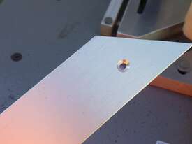 *Pre-Loved* 415V Aluminium Up-Cut Mitre Drill by Uniholz Star - picture1' - Click to enlarge