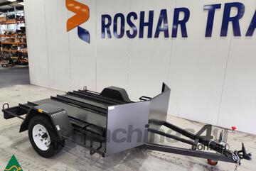 6X4 MOTORBIKE TRAILER WITH STONE GUARD