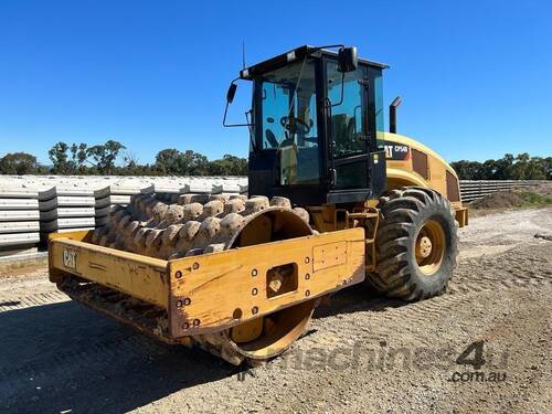 caption 2013 Caterpillar CP54B Padfoot Roller Compactor - 2,346 Hours - Ideal for Soil Compaction!