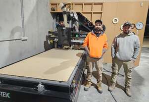 LNC 1325 CNC Router with Spindle motor 9KW HQD Air Cooling Spindle