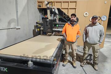 LNC 1325 CNC Router with Spindle motor 9KW HQD Air Cooling Spindle