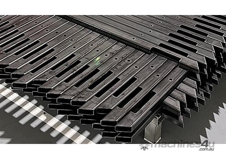 caption SOCO SLT-80-Fiber Tube Laser Cutter - High Precision, High Speed Round Tube Cutting