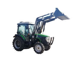 AgKing -  65HP Tractor CABIN AK654C with FEL 4in1 & Package Bucket Slasher Forks Spears - picture0' - Click to enlarge