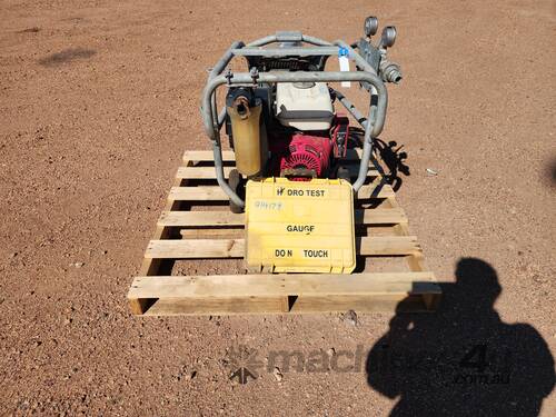 Hydro Test Pump And Gauge