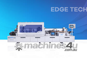 KDT 665JS Edge Bander. Fast, heavy duty with pre-milling and corner rounding