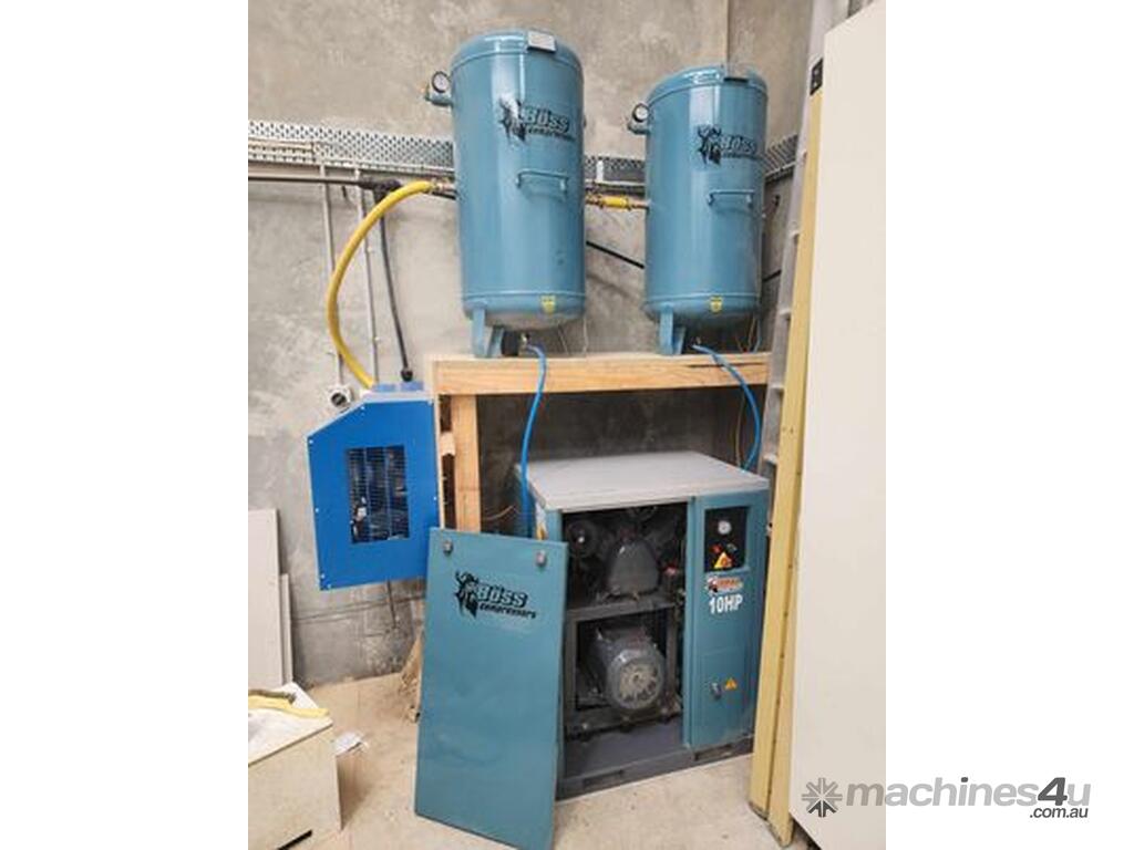Used 2021 boss compressors BQT50P22LK Air Compressor Dryer in Brisbane