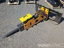 Unused GIYI Breaker To Suit Skid Steer Loader, Driving Oil Pressure (kg/cm2) 95-130  - picture0' - Click to enlarge