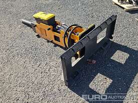 Unused GIYI Breaker To Suit Skid Steer Loader, Driving Oil Pressure (kg/cm2) 95-130  - picture0' - Click to enlarge