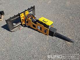 Unused GIYI Breaker To Suit Skid Steer Loader, Driving Oil Pressure (kg/cm2) 95-130  - picture2' - Click to enlarge