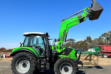 Deutz Fahr 190hp Tractor + Stoll Loader: Model 6185G RC Shift