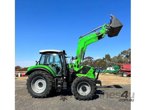 Deutz Fahr 190hp Tractor + Stoll Loader: Model 6185G RC Shift