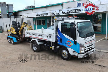 Isuzu NMR AMT Tri Tipper Truck 2T from LOADEX  