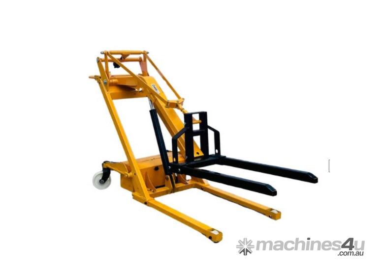 caption FOSSA Curving Boom Hydraulic Forklift – 500kg Capacity