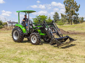 AgKing - 60HP Tractor ROPS FEL - PACKAGE DEAL SLASHER PALLET FORKS & GRASS SPEARS - picture0' - Click to enlarge