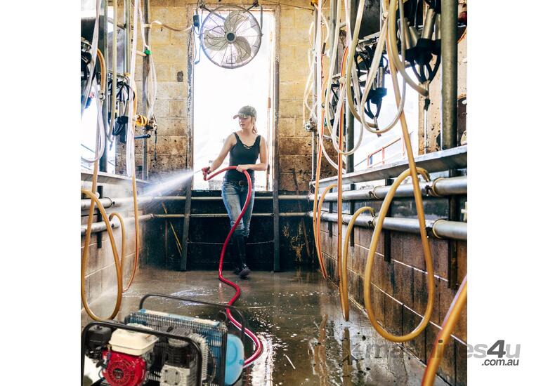 K17PUTE Petrol Air Compressor (ute pack) 308L/Min, Honda GX160, Twin Cylinder, 