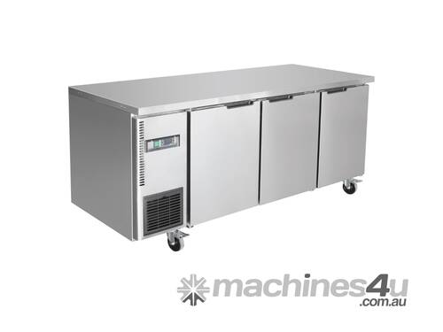 Stainless Steel Triple Door Workbench Freezer - TS1800BT-3D