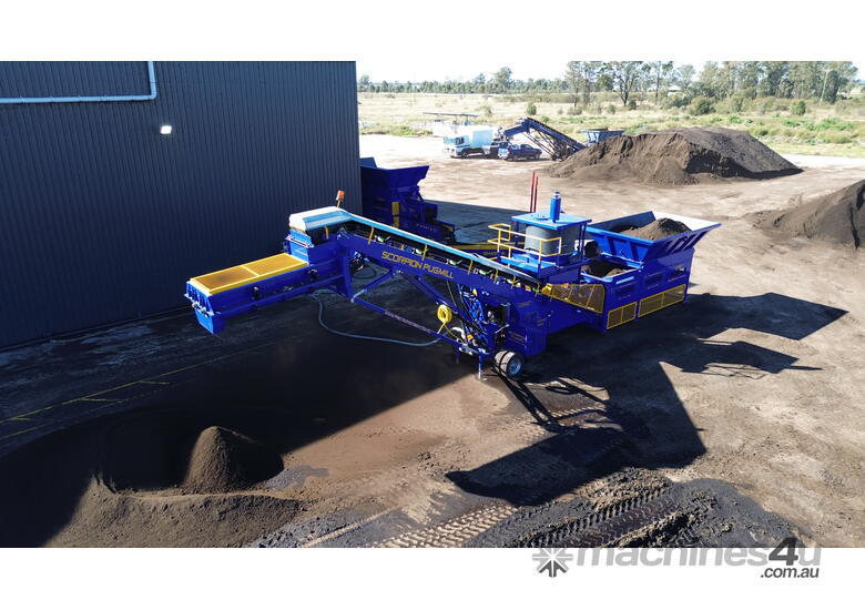 Precisionscreen Scorpion Pugmill PLC - Built in Australia for Australian Conditions! - Hire