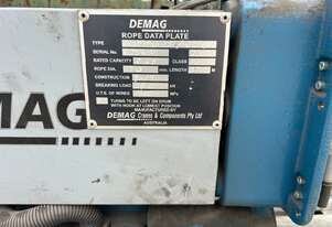 Demag Dual 5Tonne hoists