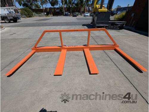 caption Forklift Spreader with Load Guard