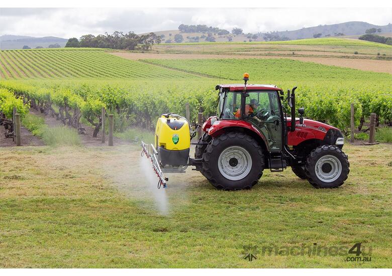 caption Silvereye 600L Linkage Sprayer with 8m Manual Fold Galvanised Boom