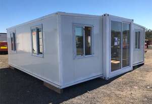 EXEQ 20ft Portable Fold Out House