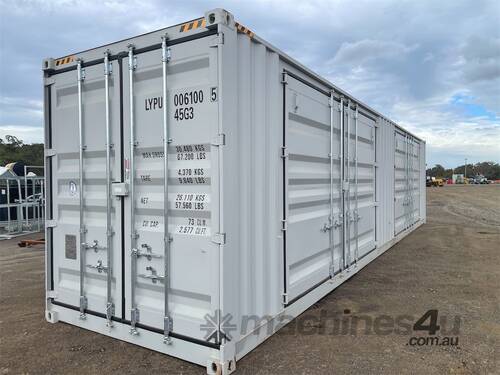 40ft Side Opening High Cube Container 