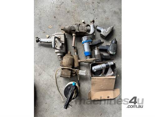caption QTY OF PNEUMATIC TOOLS