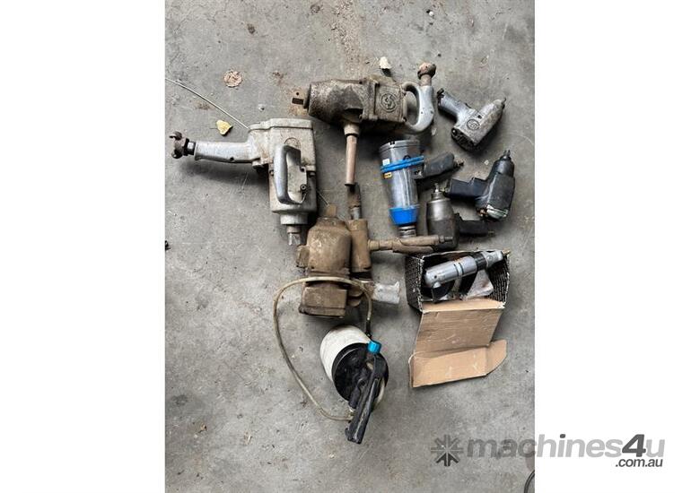caption QTY OF PNEUMATIC TOOLS