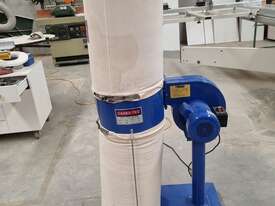 Major Woodworking Large Dust Extractor: Dual Bins, Fine Dust Bags & Metal Ducting for a Cleaner, Saf - picture1' - Click to enlarge