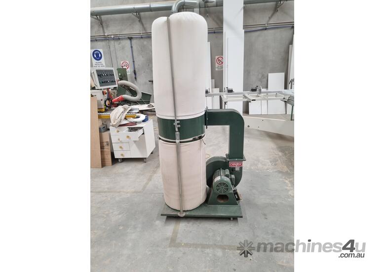 Major Woodworking Large Dust Extractor: Dual Bins, Fine Dust Bags & Metal Ducting for a Cleaner, Saf