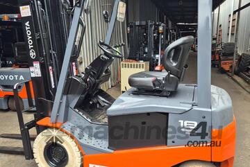 [EOFY Sale] Toyota 1.8 Ton Electric Forklift | 4.7m Lift | Reliable & Eco-Friendly